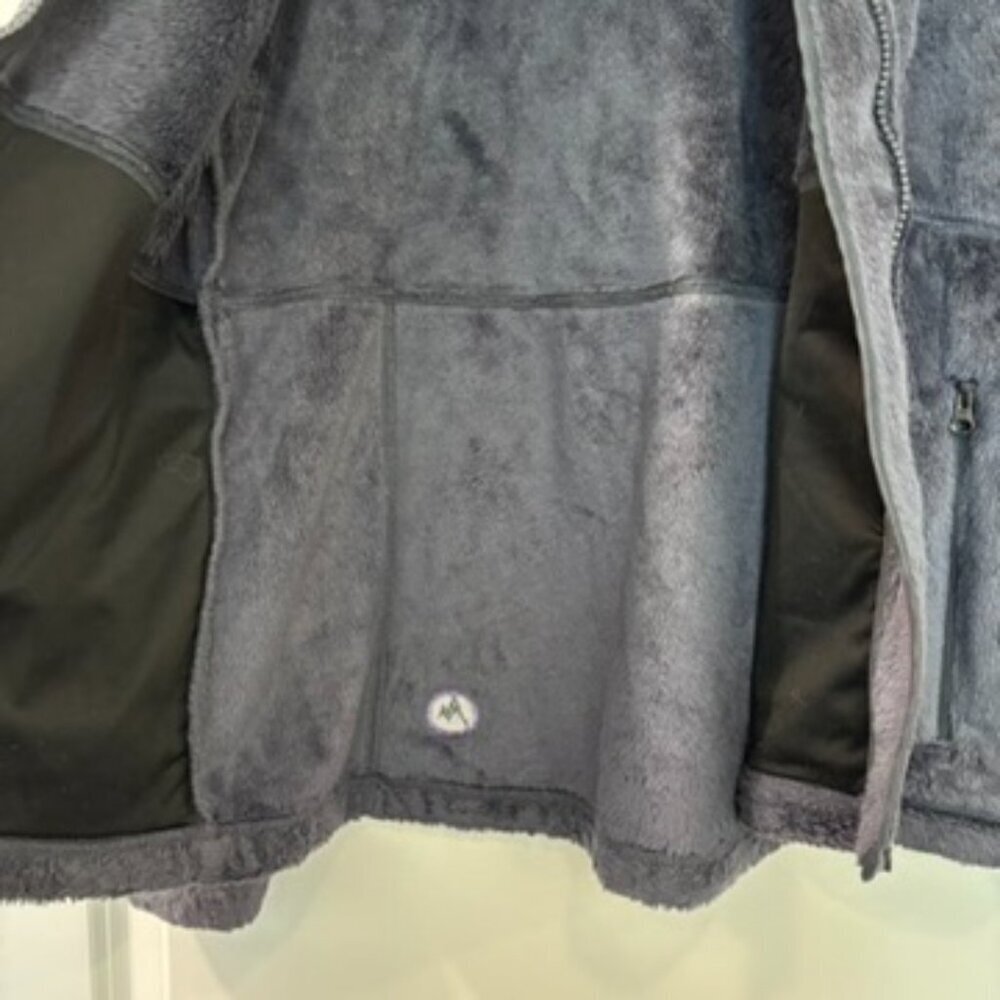 Marmot Dark Gray Fleece Full Zip Jacket - Picture 7 of 9